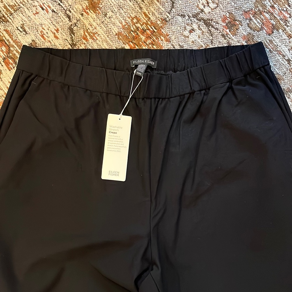 Eileen Fisher Crepe Ankle Pant
